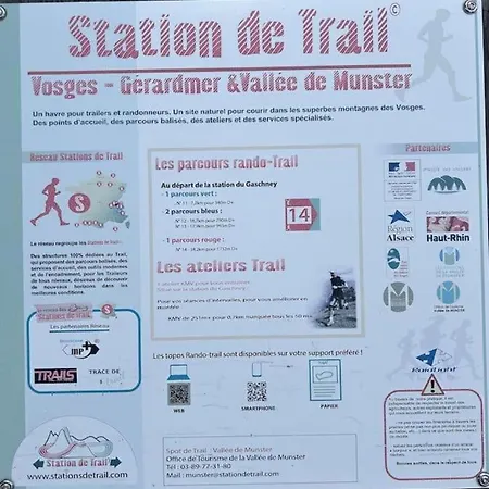 アパート Cosy Avec Vue Panoramique Sur Les Vosges *